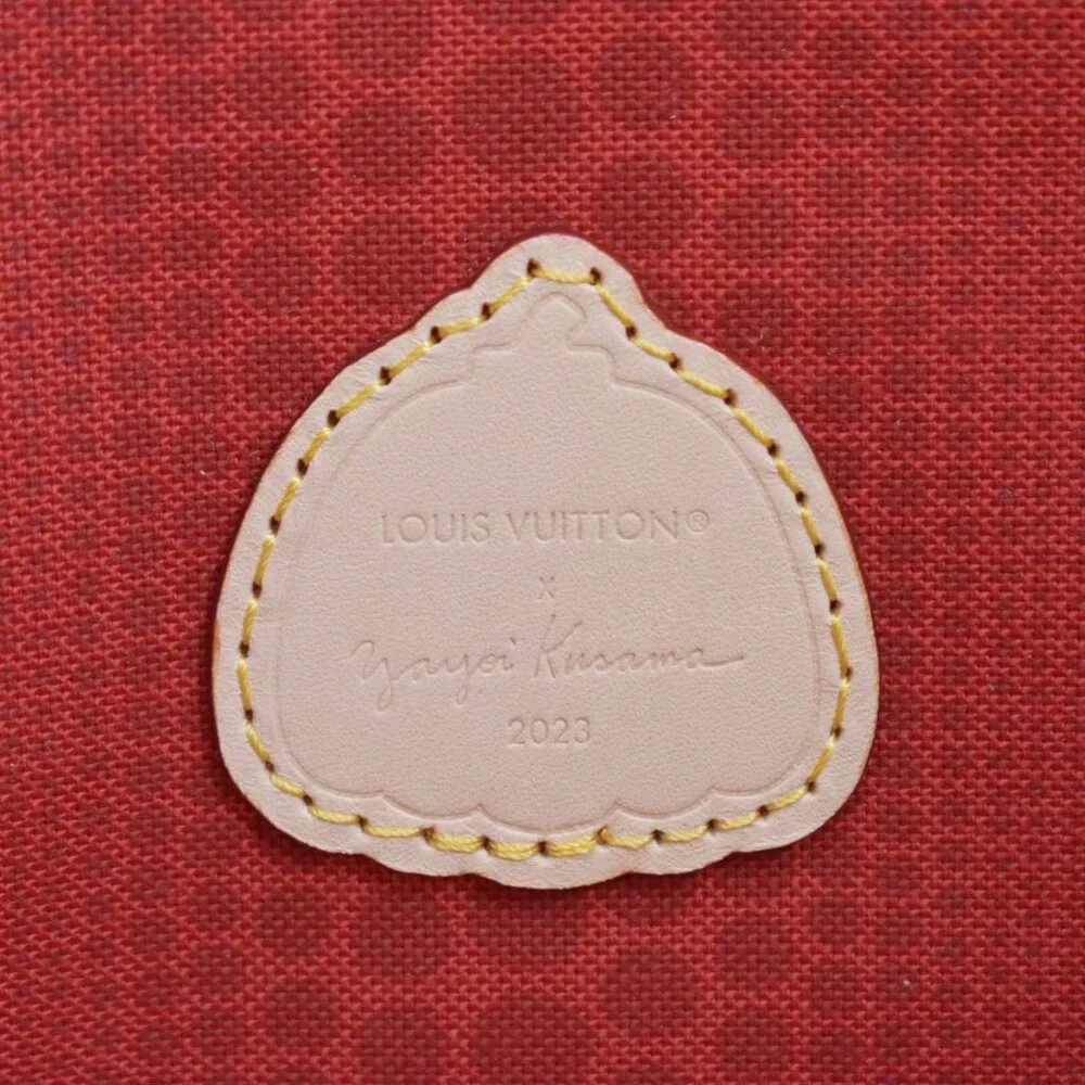 LOUIS VUITTON x YK Neverfull MM Monogram Canvas Shoulder Bag Brown - Picture 14 of 14